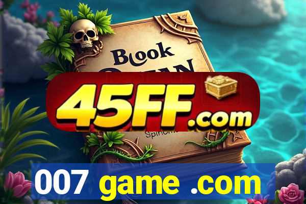 007 game .com